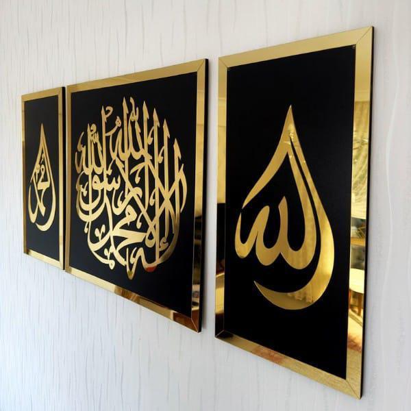 Calligraphy Wall Hanging - 3pcs