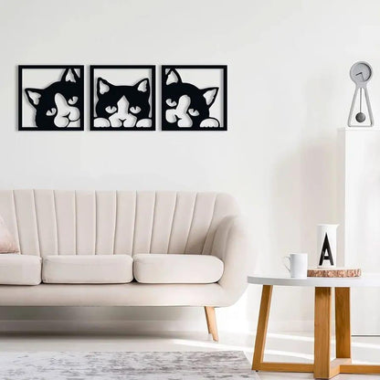 Cat shape Wall Art