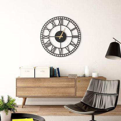 Abstract Wood Wall Clock